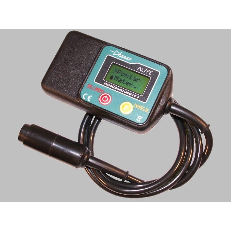 Miernik grubości lakieru tester czujnik gl-8s etui