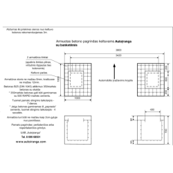 Podnośnik dwukolumnowy 4t automat łapy 145cm 380v