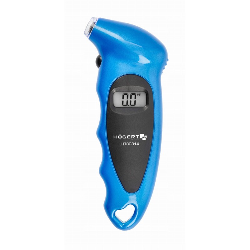 Cyfrowy ciśnieniomierz do opon kół 0-10bar hogert