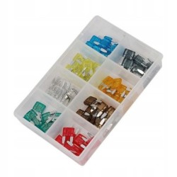 Zestaw bezpieczników mini bezpieczniki 80 szt