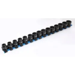 Rázové nástrčné hlavice super krátke 1/2'' 15 ks.