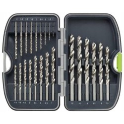 Wiertła do metalu zestaw wierteł hss 23 szt luna