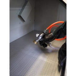 Piaskarka kabinowa górne otwarcie 420l