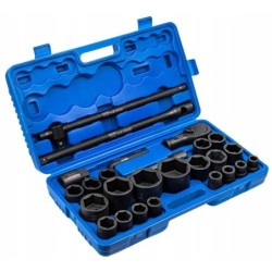 Zestaw klucze nasadowe nasadki udarowe 3/4 26e tir