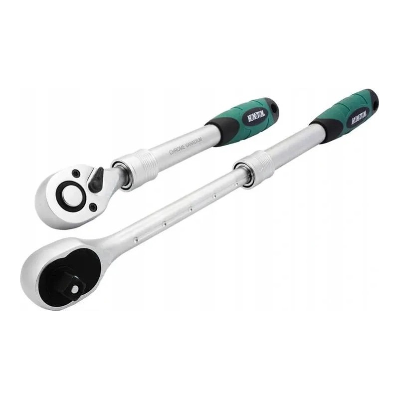 Grzechotka teleskopowa 1 4 72 zęby honiton