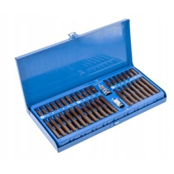 Set of spline hex torx bits 40el s2 hogert