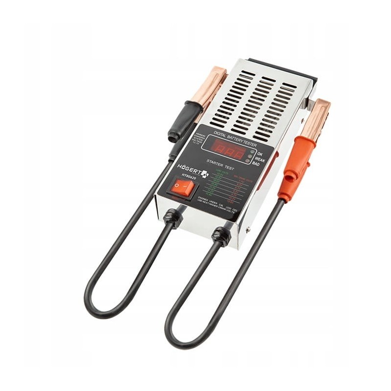 Tester akumulatorów miernik analogowy 6-12v hogert