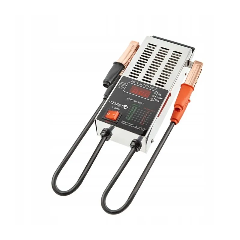 Tester akumulatorów miernik analogowy 6-12v hogert