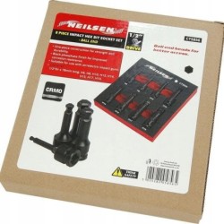 Klucze hex imbus długie udarowe h6-h19 neilsen