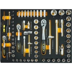 Szafka warsztatowa serwisowa wózek narzędziowy 156 el notig