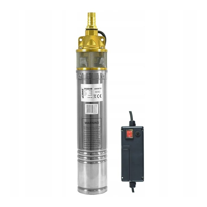 Pompa głębinowa śrubowa do wody studni wąska 1100w