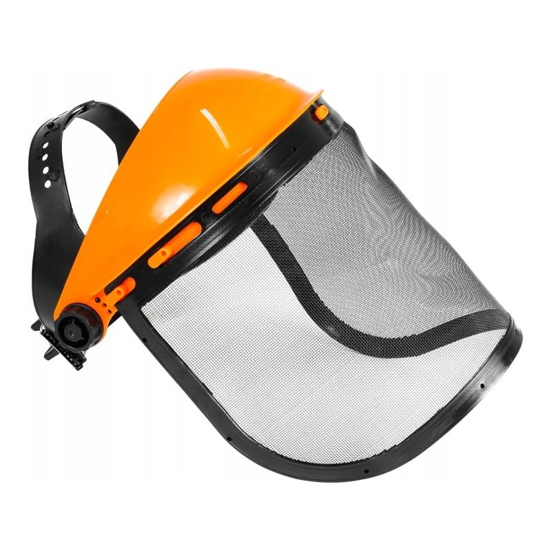 Maska przyłbica ochronna twarzy osłona siatka kosy