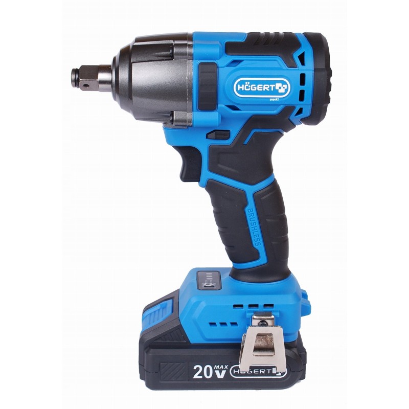 Hogert klucz udarowy akumulatorowy 1 2 400 nm 20v