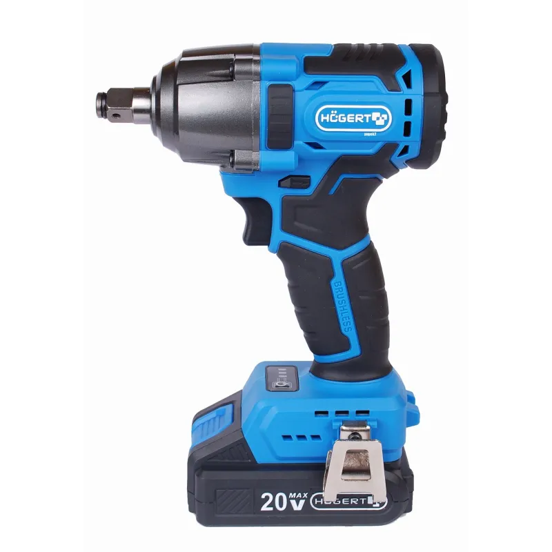 Hogert klucz udarowy akumulatorowy 1 2 400 nm 20v