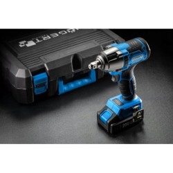 Hogert klucz udarowy akumulatorowy 1/2 400 nm 20v