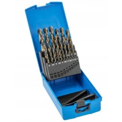 Zestaw wierteł do metalu 1-13mm 25el