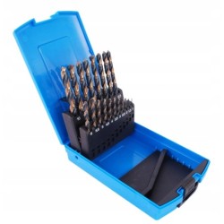 Zestaw wierteł do metalu hss 19el 1-10 mm