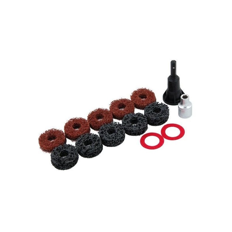 Szczotki do czyszczenia piast i tarcz hamulcowych