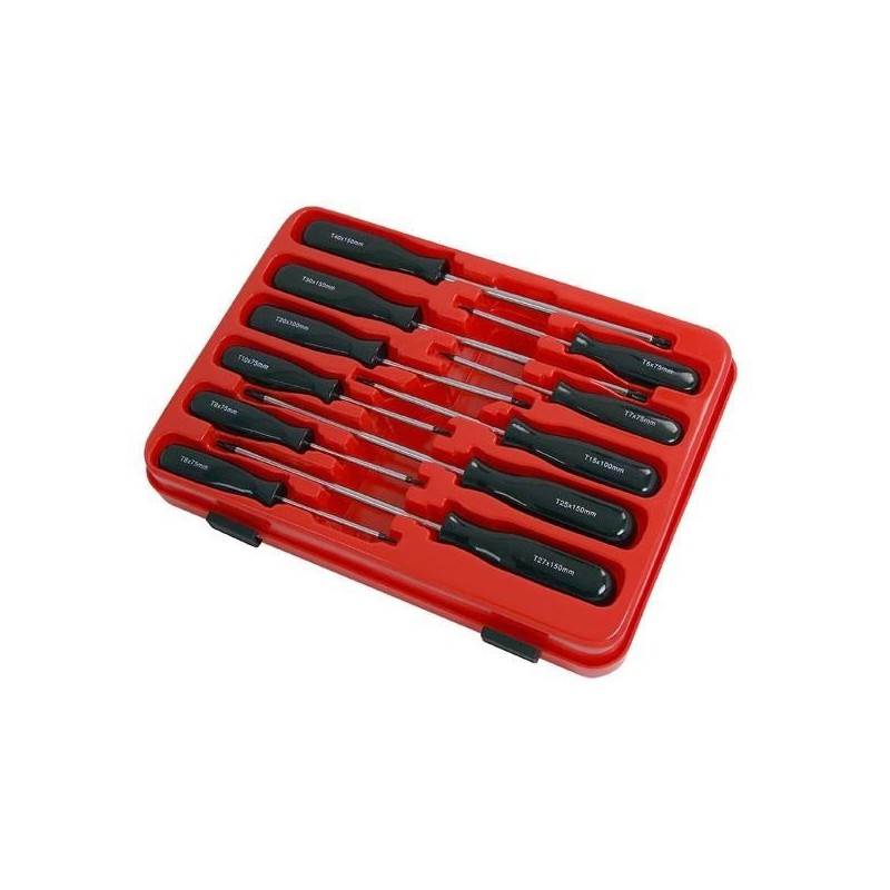 Wkrętaki torx zestaw wkrętaków torx t6-t40 neilsen