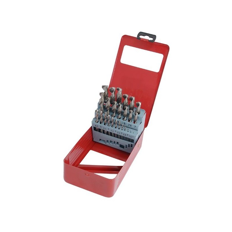 Wiertła do metalu zestaw wierteł hss 25el neilsen