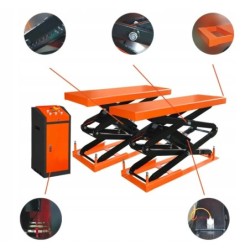 Podnośnik nożycowy podposadzkowy 3,5t 3500kg 180cm