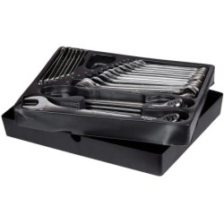 Wkładka do wózka klucze płasko-oczkowe 6-32 mm 24 elem