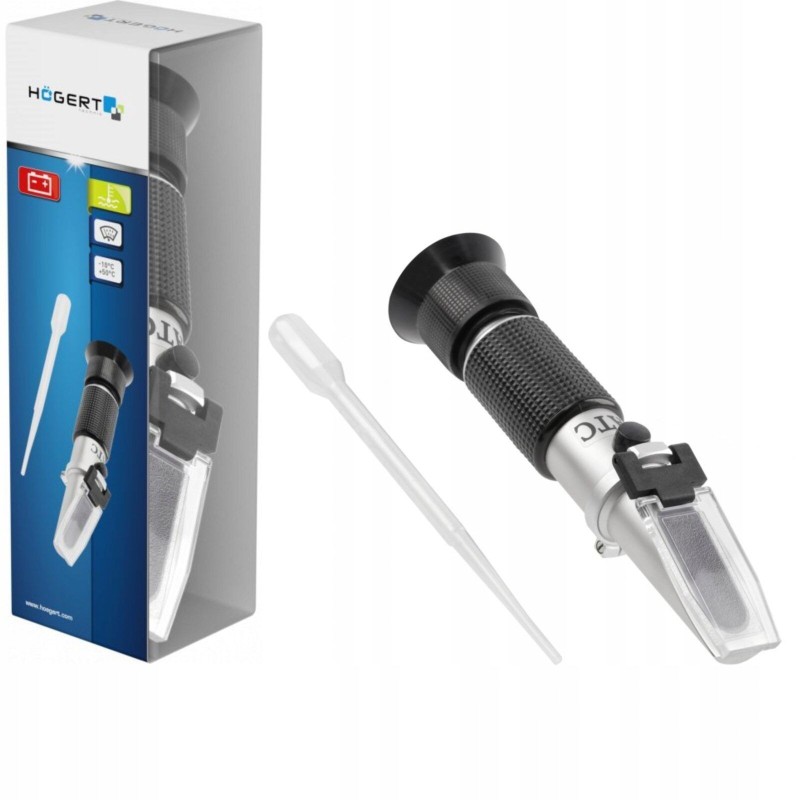 Refraktometr tester pomiaru cieczy hogert