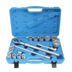 Zestaw kluczy nasadowych w walizce 16 el. 3/4 tir