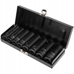 Nasadki udarowe długie 13-24 mm klucze zestaw