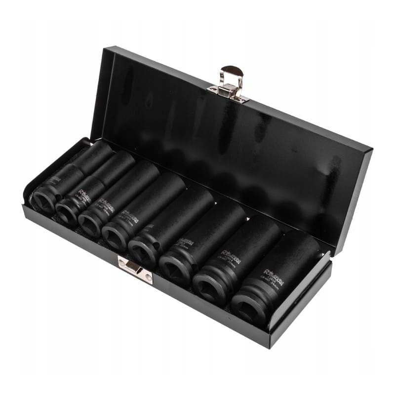 Nasadki udarowe długie 13-24 mm klucze zestaw