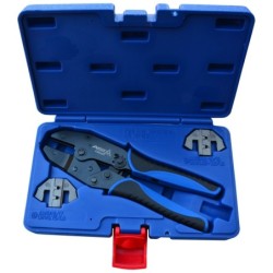 Zaciskarka praska konektorów tulejek kabli asta