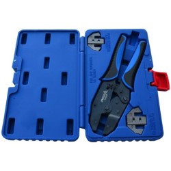 Zaciskarka praska konektorów tulejek kabli asta