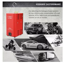 Generator dymu tester szczelności silnika rur węży