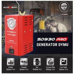 Generator dymu tester szczelności silnika rur węży