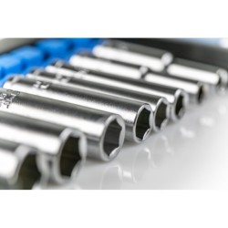 Zestaw nasadek długich 5,5-13mm 1/4 klucze nasadki