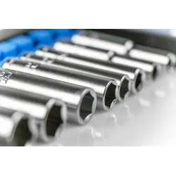 Zestaw nasadek długich 5,5-13mm 1/4 klucze nasadki