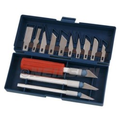 Precision model knives scalpel set of 13pcs