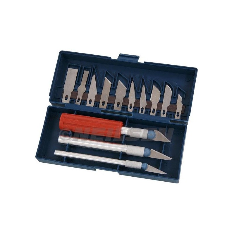 Noże precyzyjne modelarskie skalpel zestaw 13szt