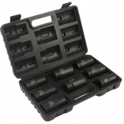 Nasadki udarowe długie 17-32 3/4 zestaw bjc