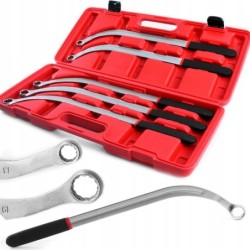 Klucze do rolki napinaczy oczkowe extra długie 5-18