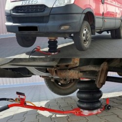 Podnośnik pneumatyczny bałwanek poduszka 3.5t guma