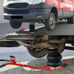 Podnośnik pneumatyczny bałwanek poduszka 3.5t guma