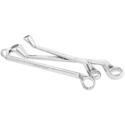 Zestaw klucze płasko oczkowe 47el corona