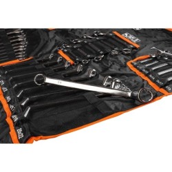 Zestaw klucze płasko oczkowe 47el corona