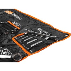 Zestaw klucze płasko oczkowe 47el corona