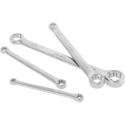 Zestaw klucze płasko oczkowe 47el corona