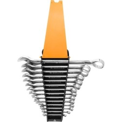 Klucze płasko oczkowe calowe 1/4-1-1/4 14 el