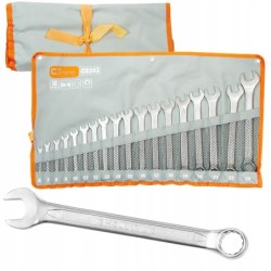 Klucze płasko oczkowe 6-24 satynowane richmann