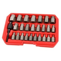 Wykrętaki do zerwanych urwanych śrub zestaw