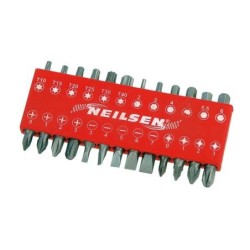 ZESTAW BITÓW DO WKRĘTARKI 25 SZT. 6mm NEILSEN